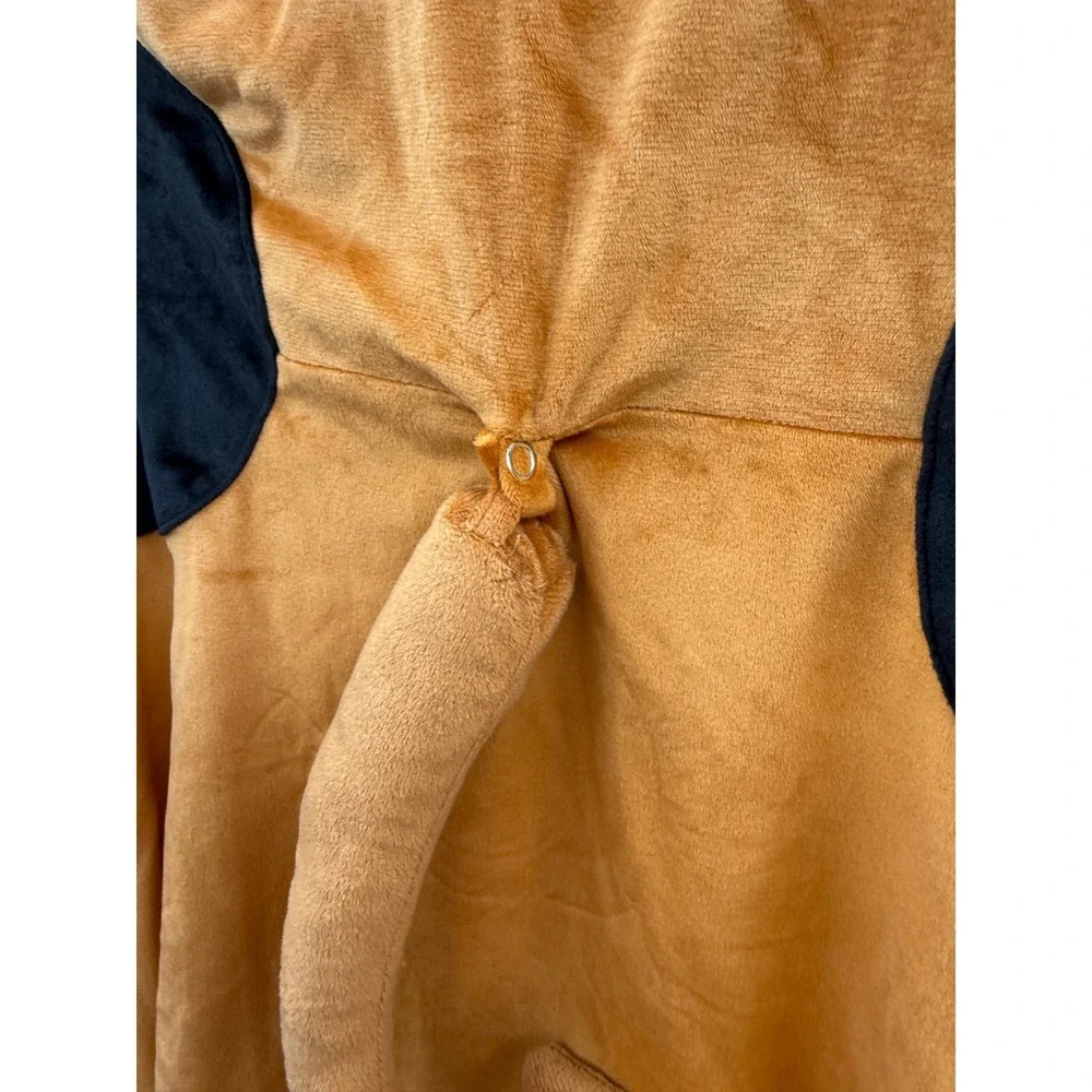 Spirit Halloween Scooby Doo Costume Adult Small 4-6 Brown Dress Headband Tail - Picture 7 of 9
